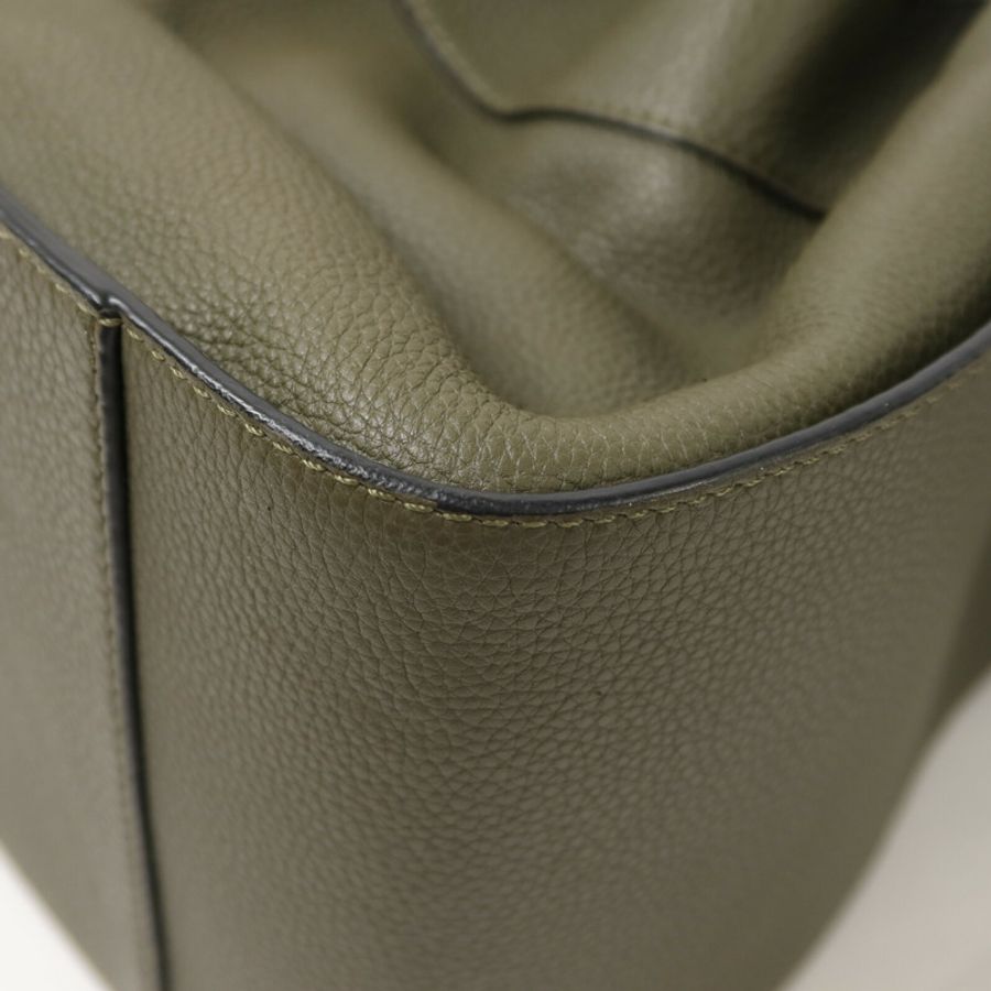LOEWE 牛皮皮革Hammock手挽肩背兩用袋-14