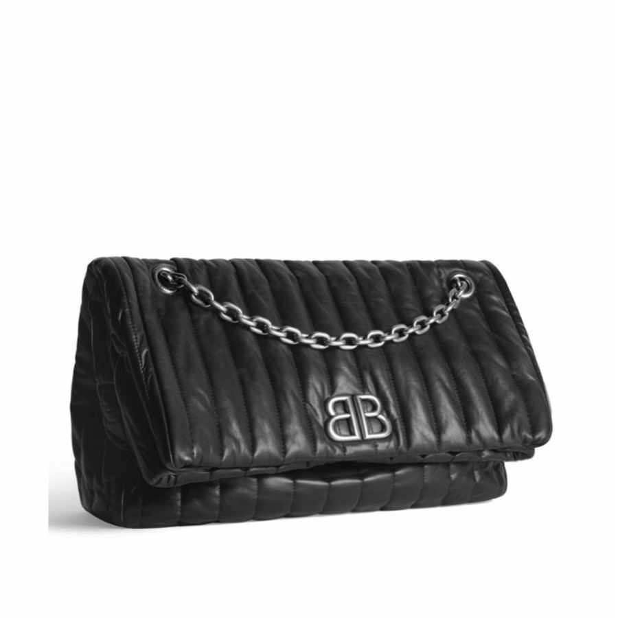 Balenciaga 女士 鏈帶絎縫單肩包均碼碼中號、32.5cm*10cm*22cm-3