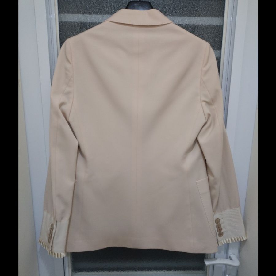Gucci 淺駝色西裝外套-9