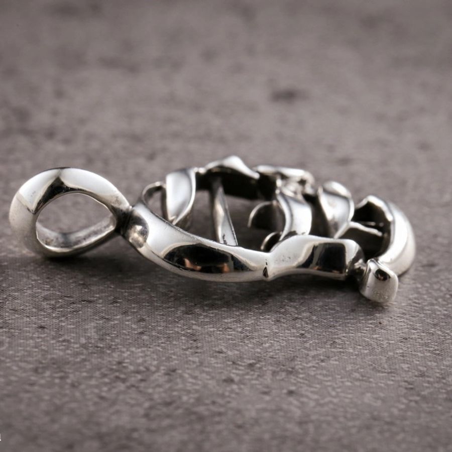 Chrome Hearts Silver Pendant-5