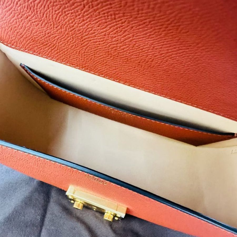 Moynat 馬鞍包 Flori 斜背包20×9×19cm 99新配件塵袋 肩帶-6