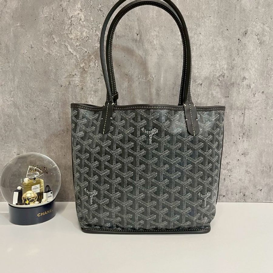 Goyard mini tote 灰色-2