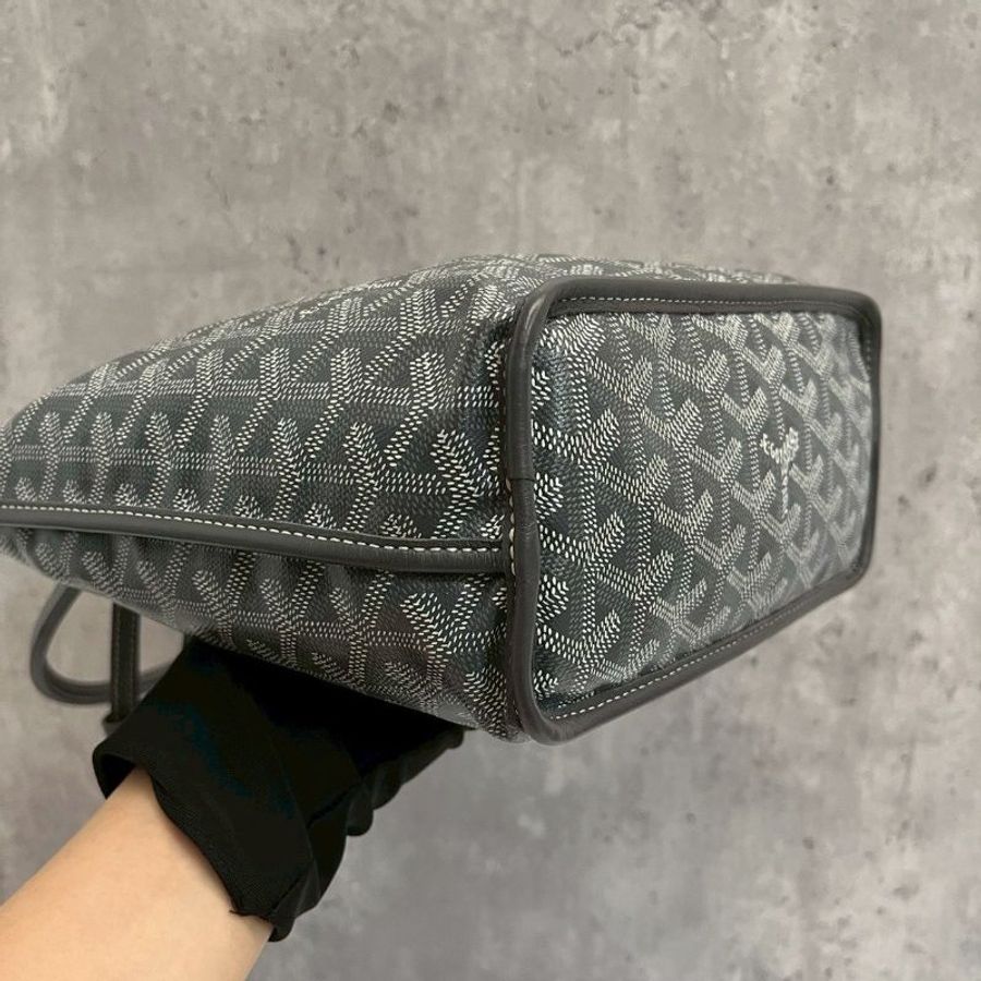Goyard mini tote 灰色-8