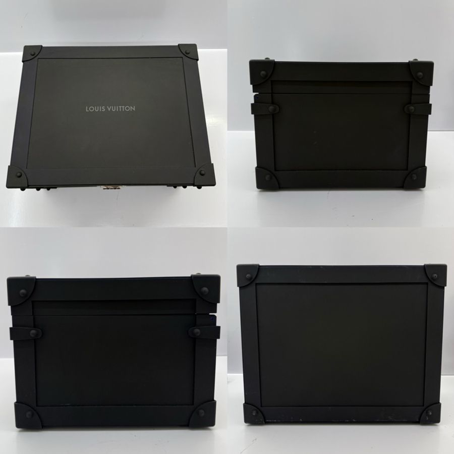 LOUIS VUITTON 路易威登  VIP限定贈品 黑色COFFRET TRÉSOR MAT 飾品箱 VIP GWP-1