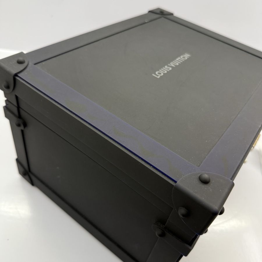 LOUIS VUITTON 路易威登  VIP限定贈品 黑色COFFRET TRÉSOR MAT 飾品箱 VIP GWP-4