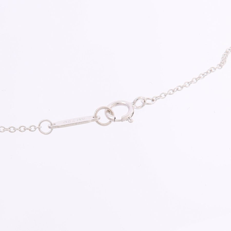 TIFFANY＆CO 18K白金Necklace項鍊-4
