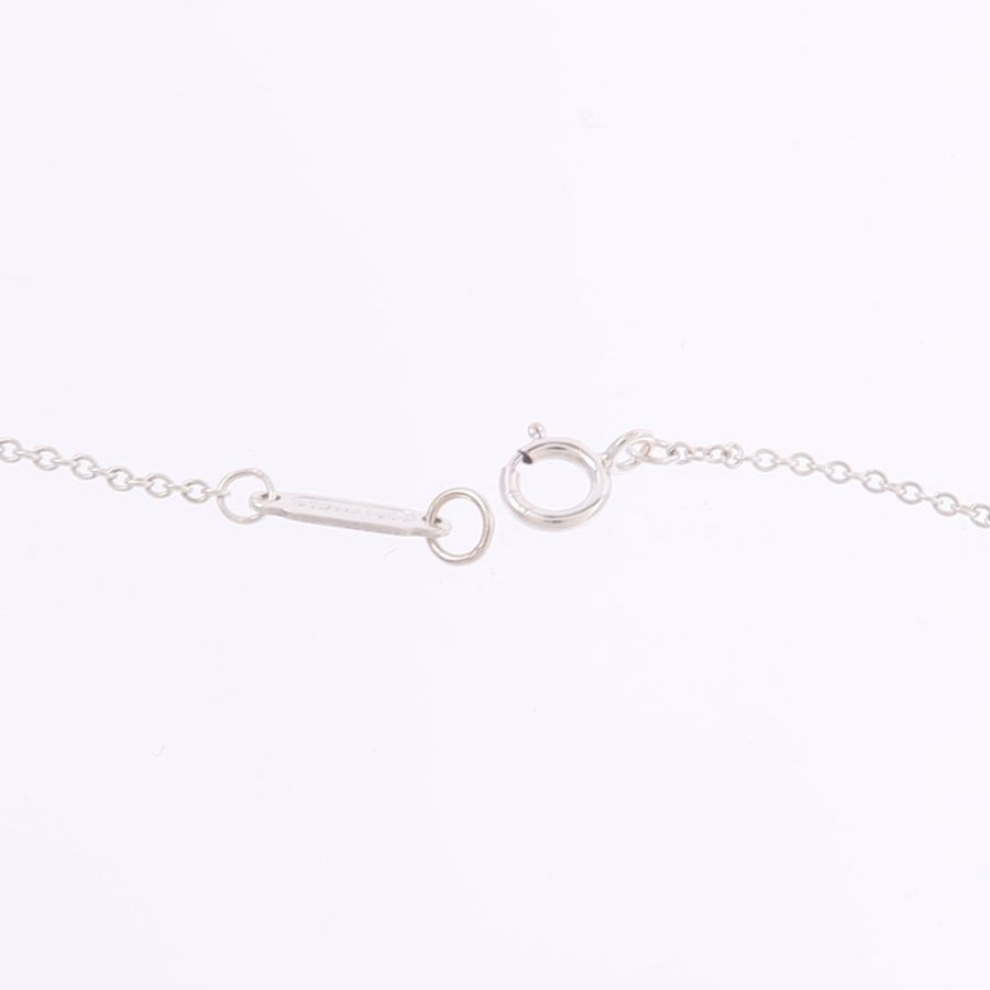 TIFFANY＆CO 18K白金Necklace項鍊-5