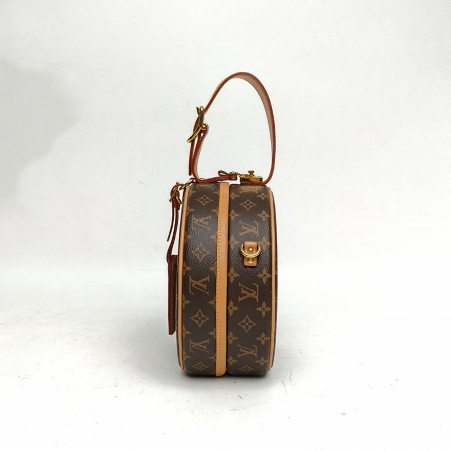 LOUIS VUITTON PETITEBOITECHAPEAU硬圓餅中號老花PVC2018肩背包-1