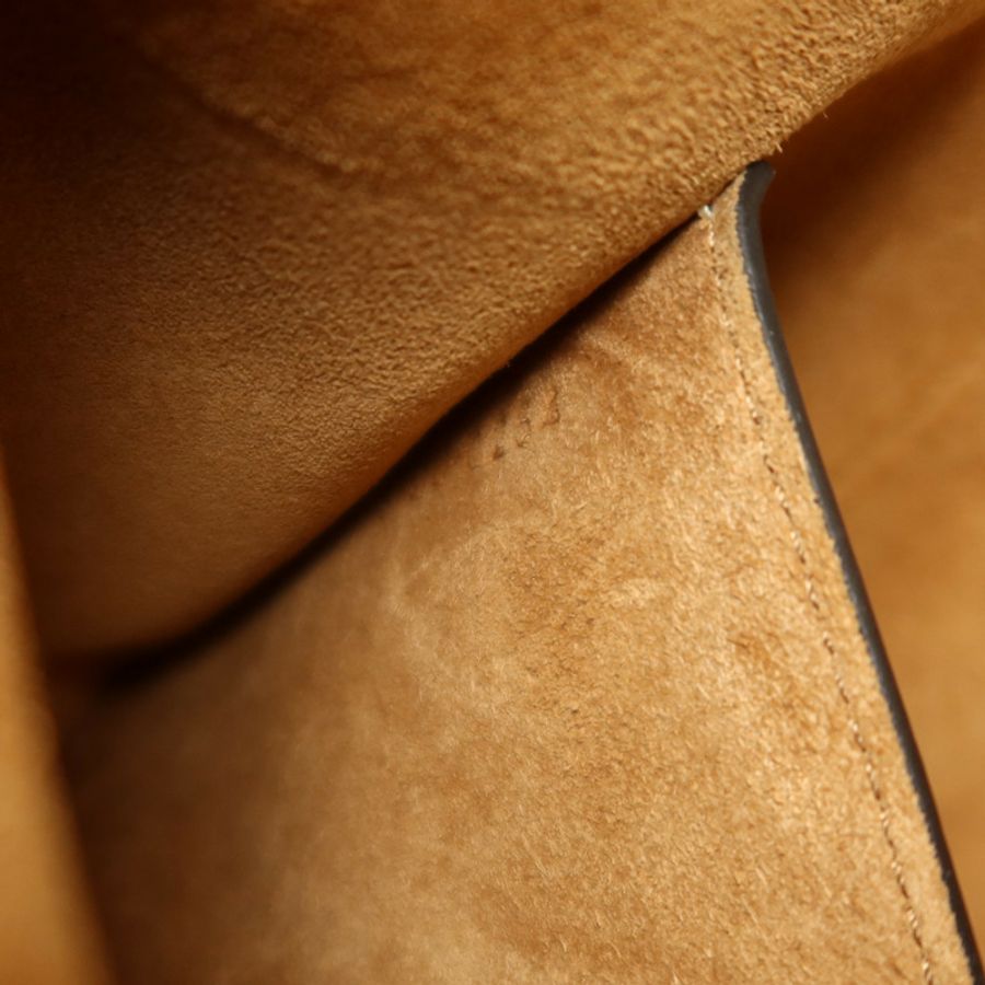 CELINE 牛皮皮革Small Cuir Triomphe Bucket金扣肩背袋-5
