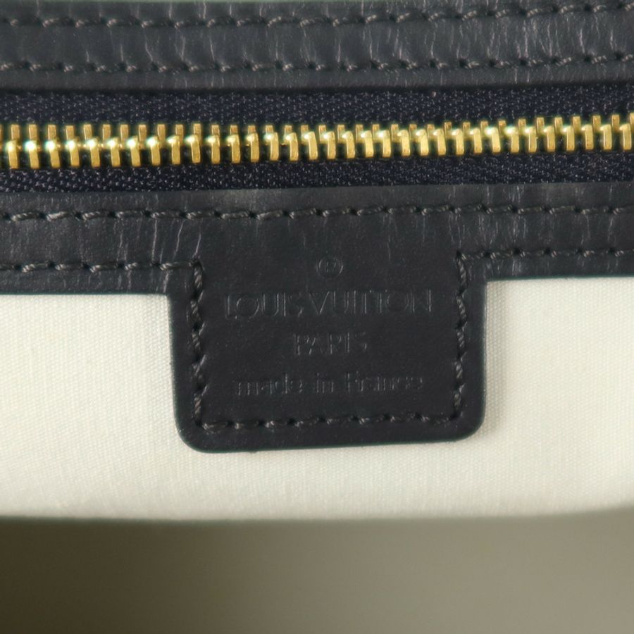 LOUIS VUITTON Monogram Mini Lin Alma Haut金扣手挽袋-5