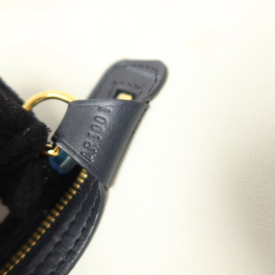 LOUIS VUITTON Monogram Mini Lin Alma Haut金扣手挽袋-6