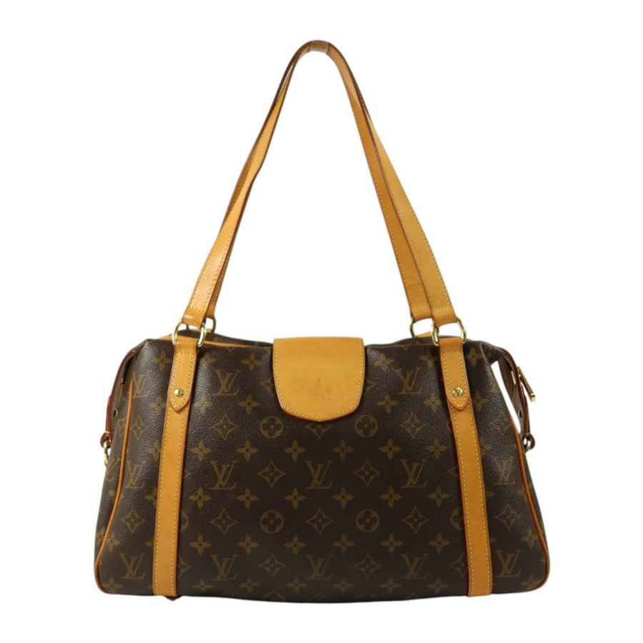 LOUIS VUITTON Monogram Stresa PM金扣肩背袋-1
