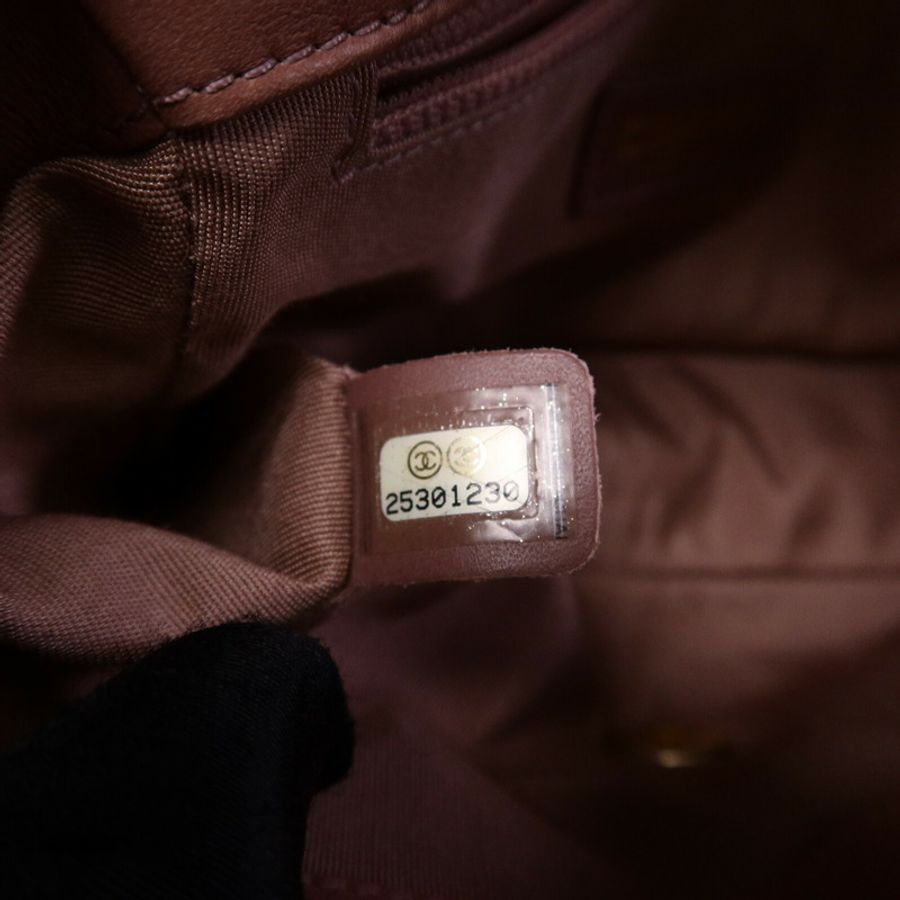 CHANEL 羊皮皮革Chain shoulder鏈帶肩背袋-7