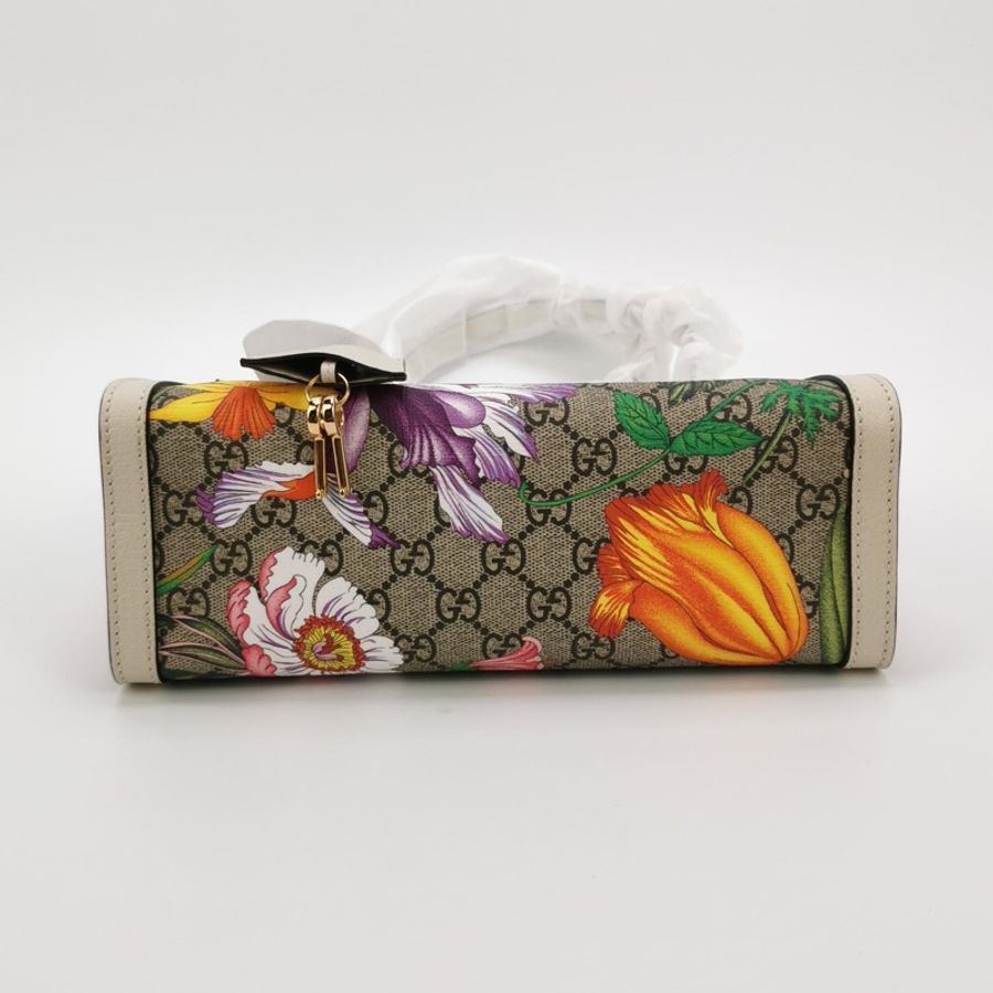Gucci padlock印花花卉肩背包 正品 99新-3