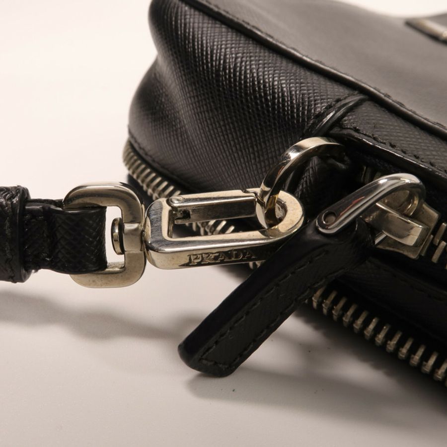 PRADA 牛皮皮革Clutch手拿包-9
