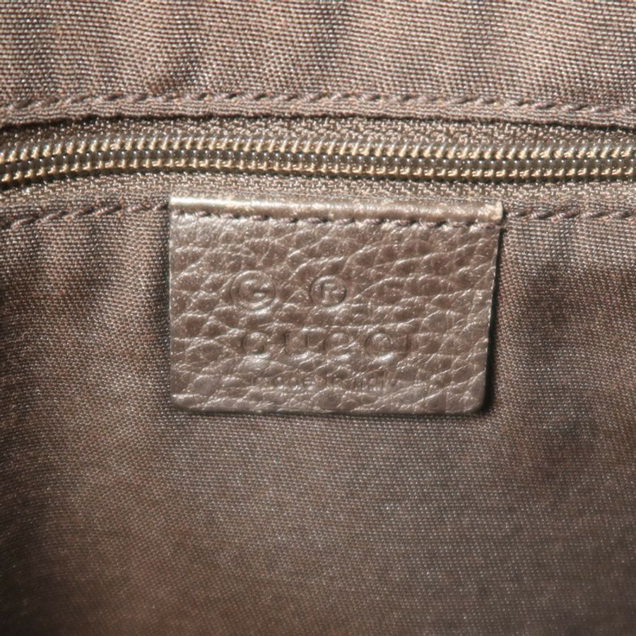 GUCCI 塗層帆布Shoulder Bag肩背袋-5