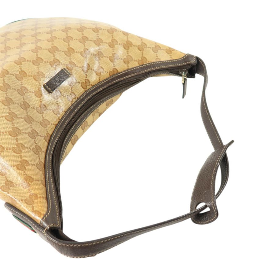 GUCCI 塗層帆布Shoulder Bag肩背袋-8