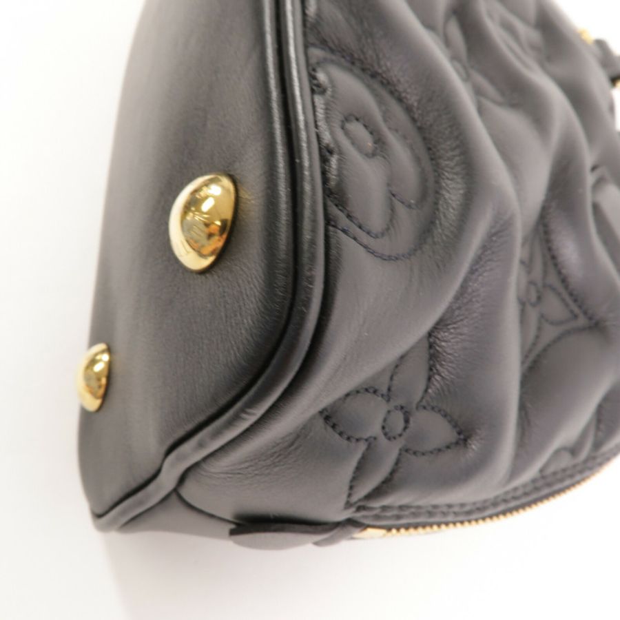 LOUIS VUITTON 牛皮皮革Alma BB Bubblegram手挽肩背兩用袋-12