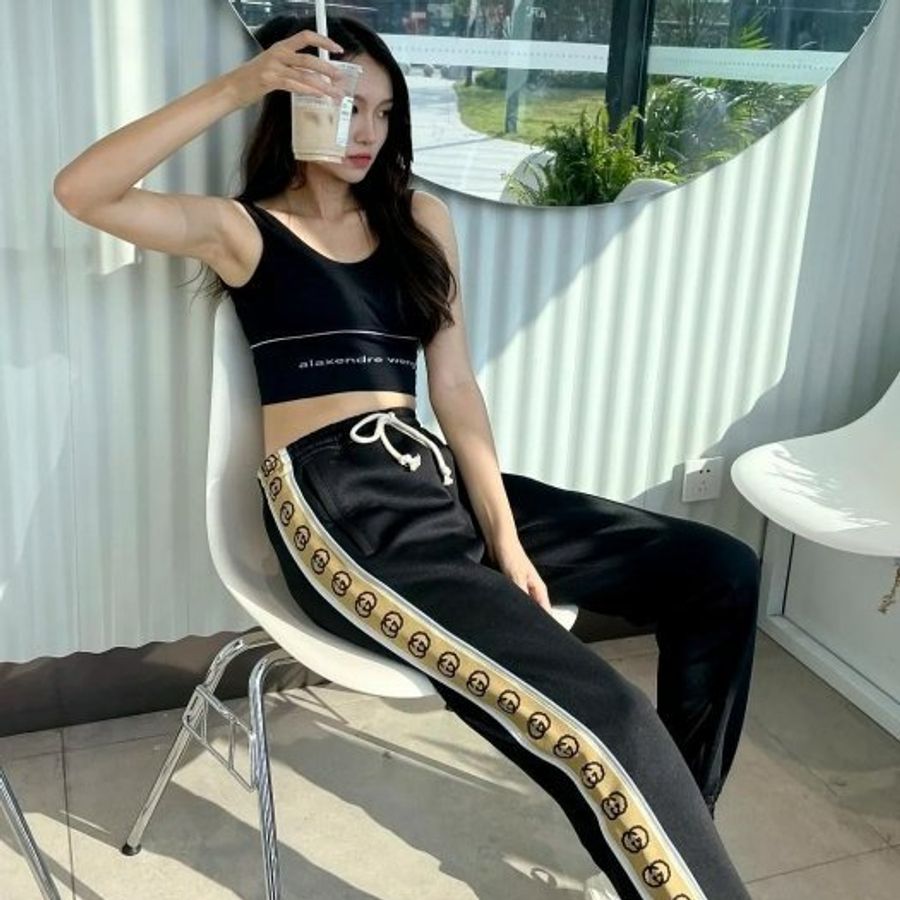 💎Han's house精品服飾💎 GUCCI 古馳 GG 長褲  5460186 現貨 S-8
