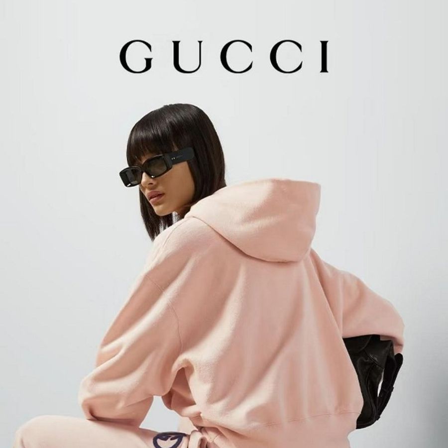 💎Han's house精品服飾💎GUCCI 古馳 立體 刺繡 連帽 衛衣 帽T-7