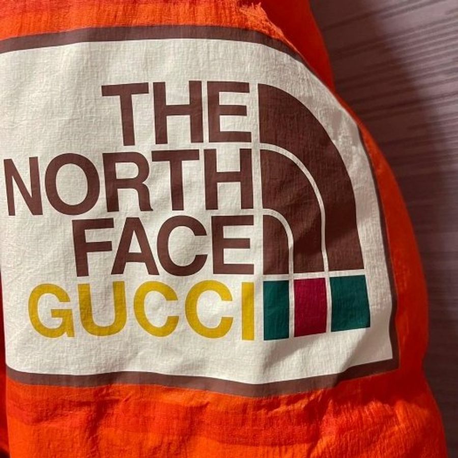 💎Han's house精品服飾💎 GUCCI 聯名 The North Face 羽絨 連帽可拆 外套 義大利製 現貨 S 原價 95000-5
