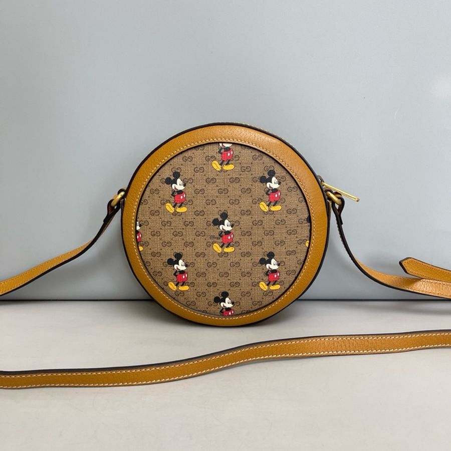 Gucci古馳 Disney米奇圓餅包，98新 成色很好 正品❤️-1