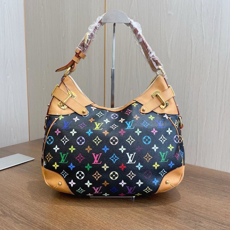 路易威登/Louis Vuitton 黑三彩 南瓜包-1