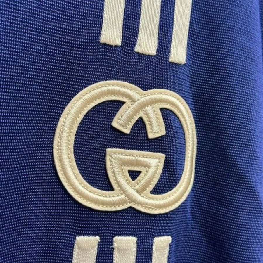 💎Han's house精品服飾💎GUCCI 聯名 adidas 針織 襯衫 外套 現貨 XS ~S原價81700-2