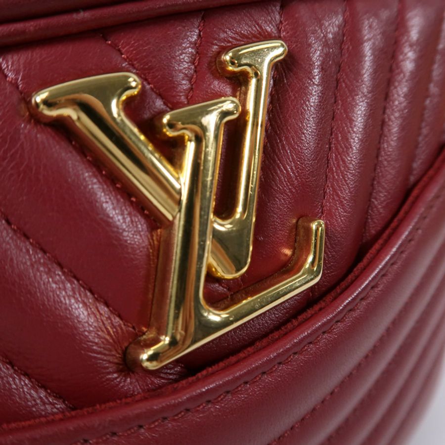 LOUIS VUITTON 牛皮皮革New Wave鏈帶肩背袋-7