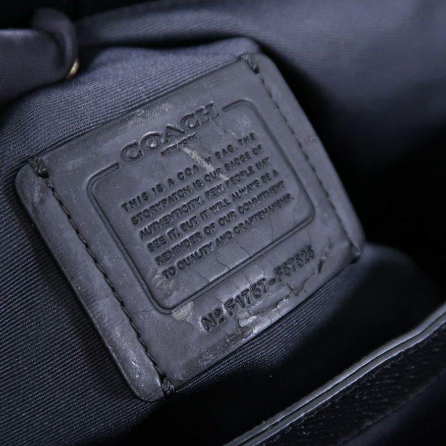 COACH 牛皮皮革Shoulder Bag肩背袋-5