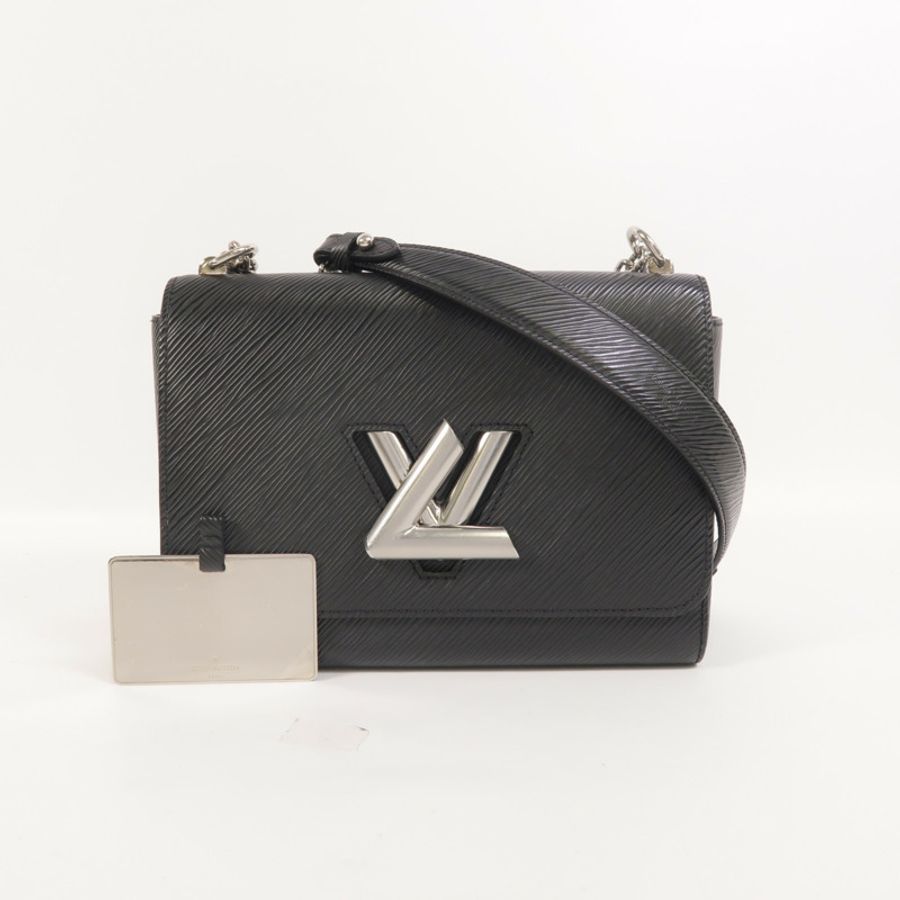 LOUIS VUITTON Epi Twist MM鏈帶肩背袋-8