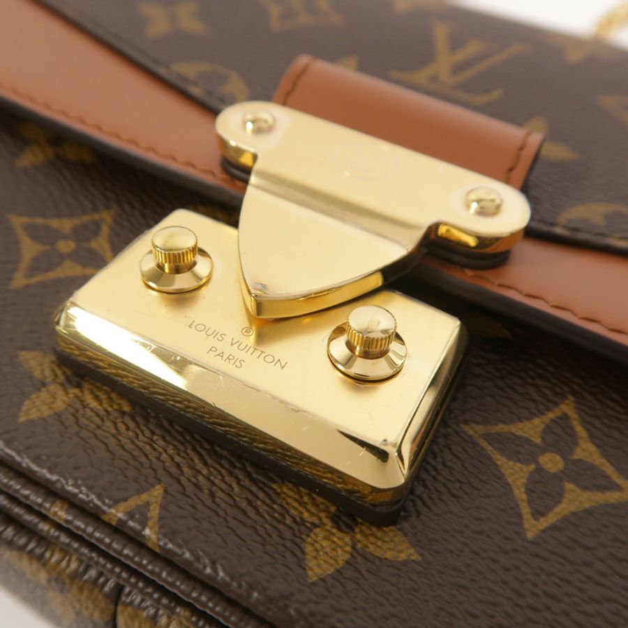 LOUIS VUITTON Monogram Marceau鏈帶肩背袋-7