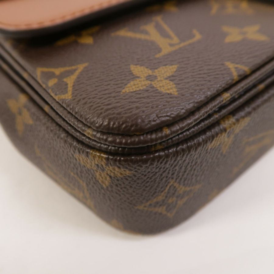 LOUIS VUITTON Monogram Marceau鏈帶肩背袋-9