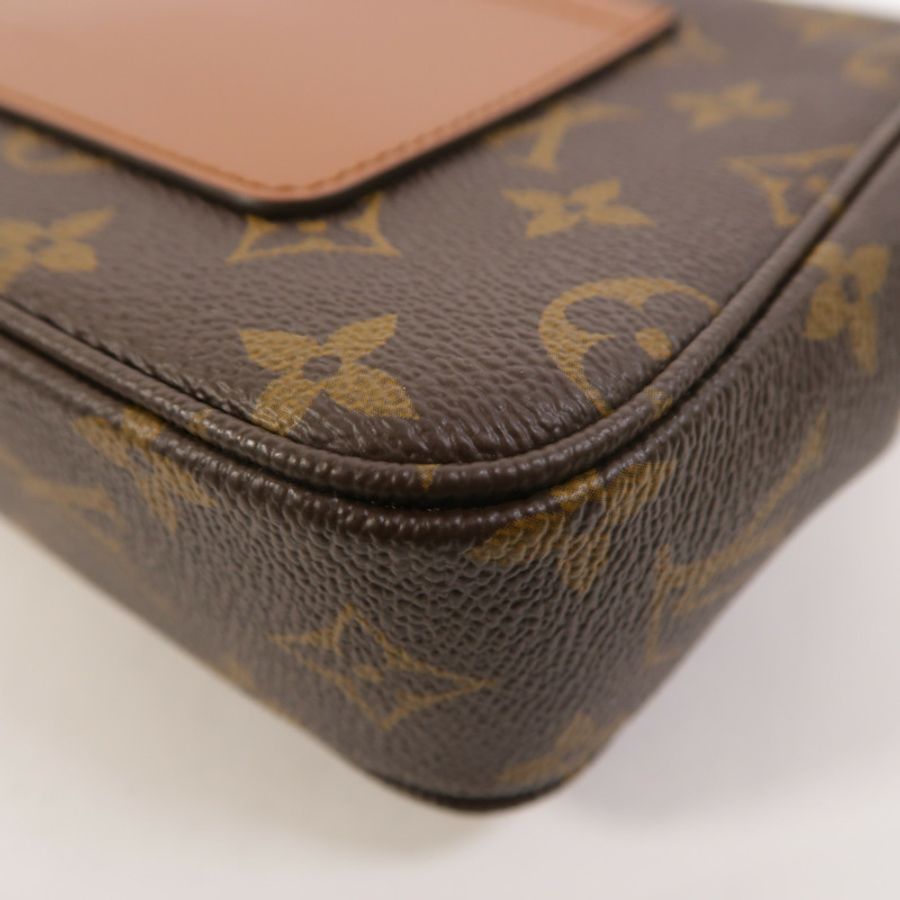 LOUIS VUITTON Monogram Marceau鏈帶肩背袋-10