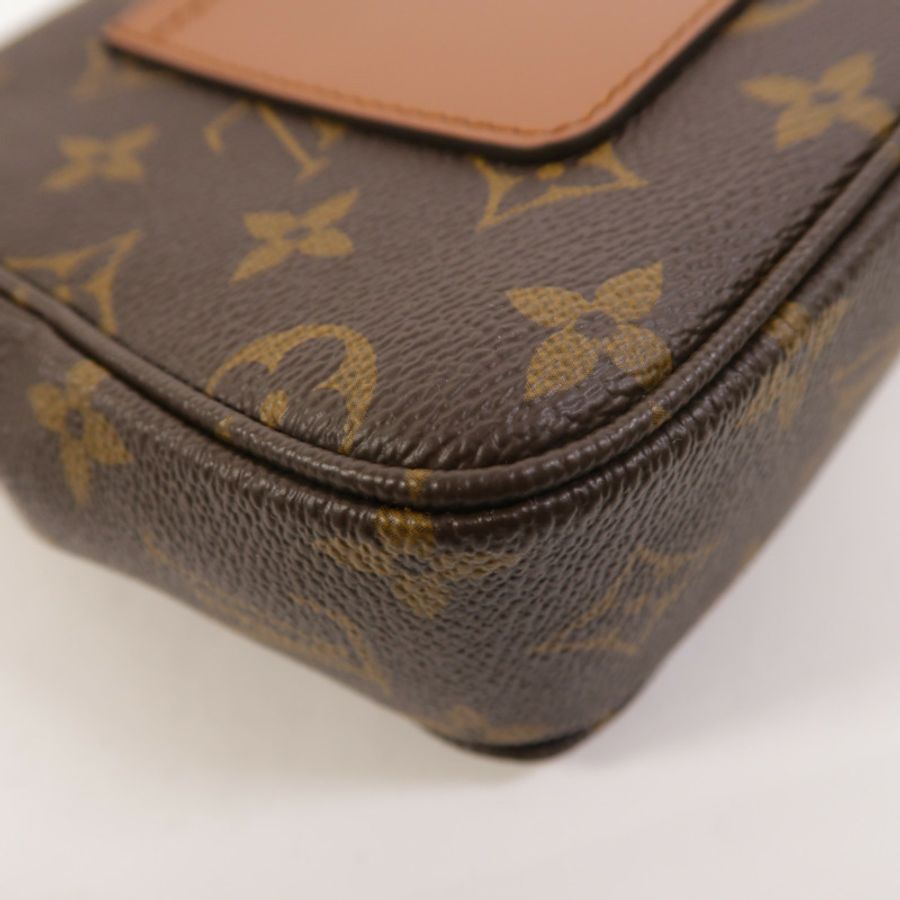 LOUIS VUITTON Monogram Marceau鏈帶肩背袋-11