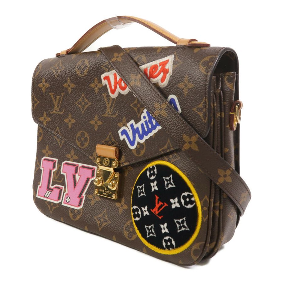 LOUIS VUITTON Monogram Patches Pochette Metis MM手挽肩背兩用袋-2