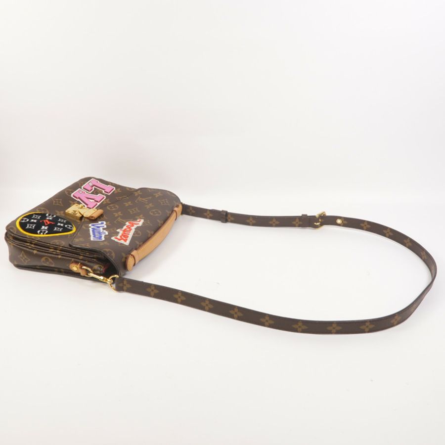 LOUIS VUITTON Monogram Patches Pochette Metis MM手挽肩背兩用袋-8