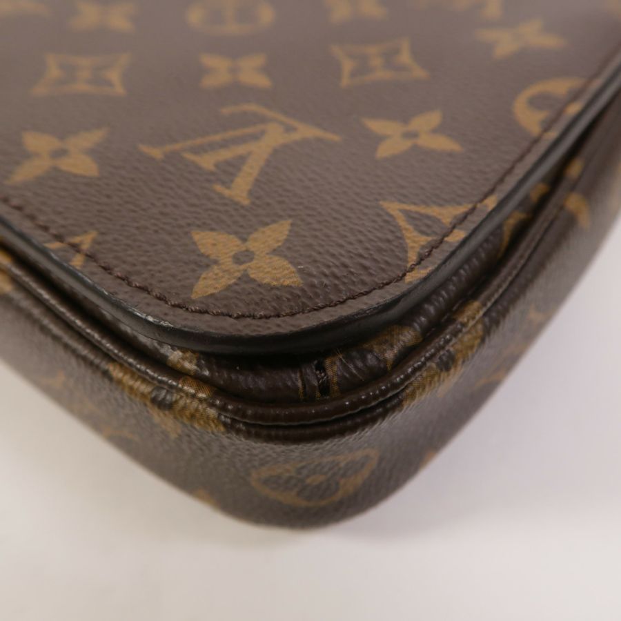 LOUIS VUITTON Monogram Patches Pochette Metis MM手挽肩背兩用袋-11