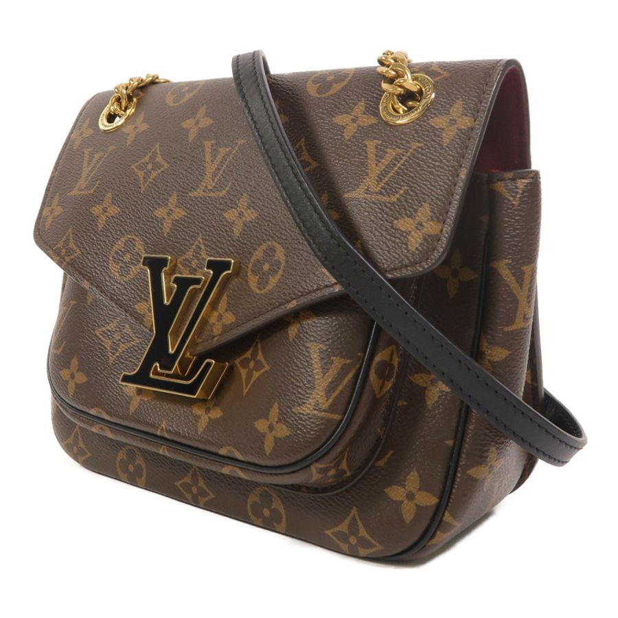LOUIS VUITTON Monogram Passy鏈帶肩背袋-2