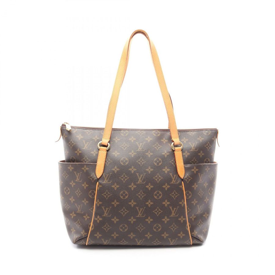 路易威登 Totally MM 手提單肩包 M56689 Monogram 帆布皮革二手-0