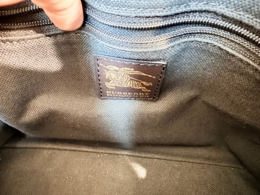 Burberry Small Thornley Bag｜Vintage Nova Check Doctor Bag｜附鎖頭鑰匙 醫師包 手提包-14