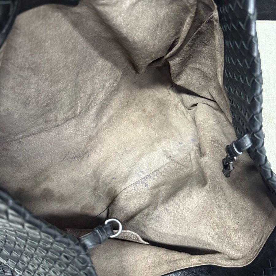 葆蝶家 Bottega Veneta  黑色 羊皮 全皮編織 40*28 *30cm 附件 塵袋🧡-20