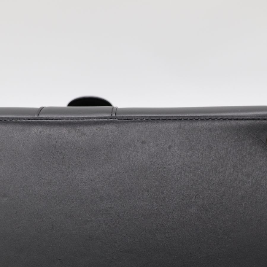 Delvaux 德爾沃Brilliant MM 黑色手提包 肩背包-14