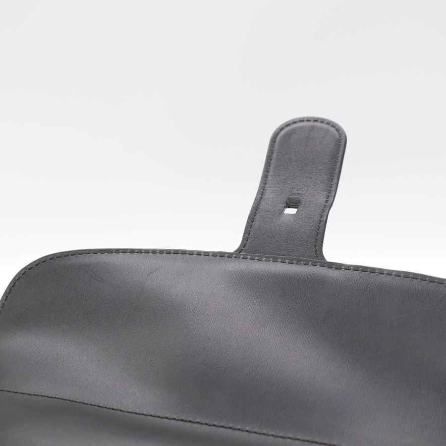 Delvaux 德爾沃Brilliant MM 黑色手提包 肩背包-18