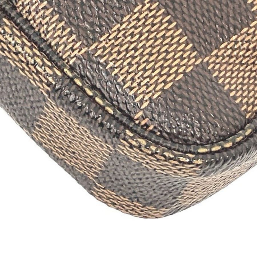 路易威登迷你 Pochette Accessoires 單肩包，Damier，N58011-5