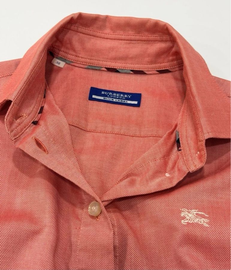 BURBERRY 藍標 戰馬長袖襯衫-8