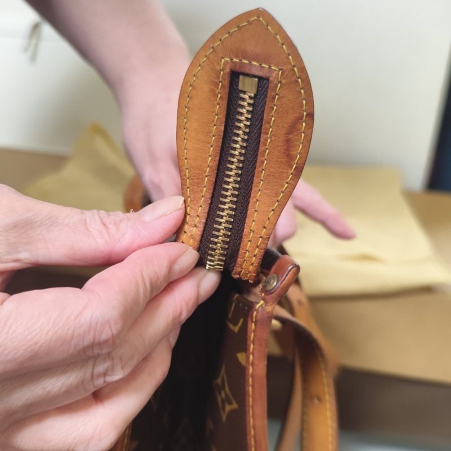 LV Louis Vuitton 路易威登 M40007 金球肩背托特包-13