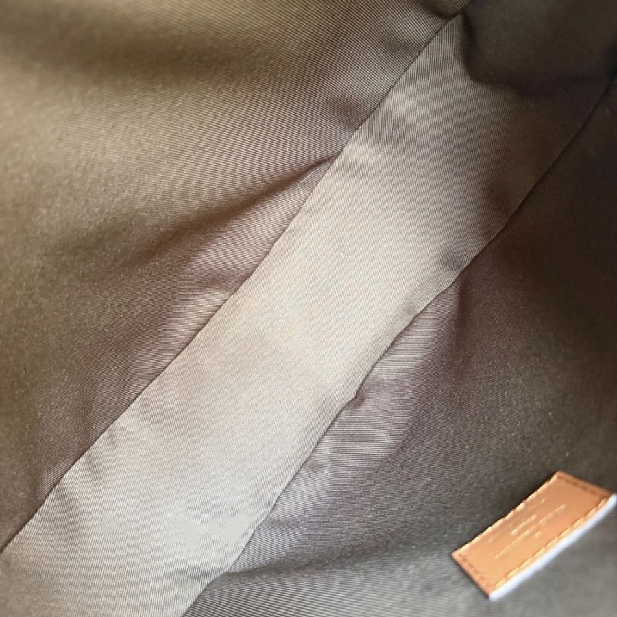 Louis Vuitton路易威登Loop Hobo老花拼色大月亮 芯片款 底長38-7