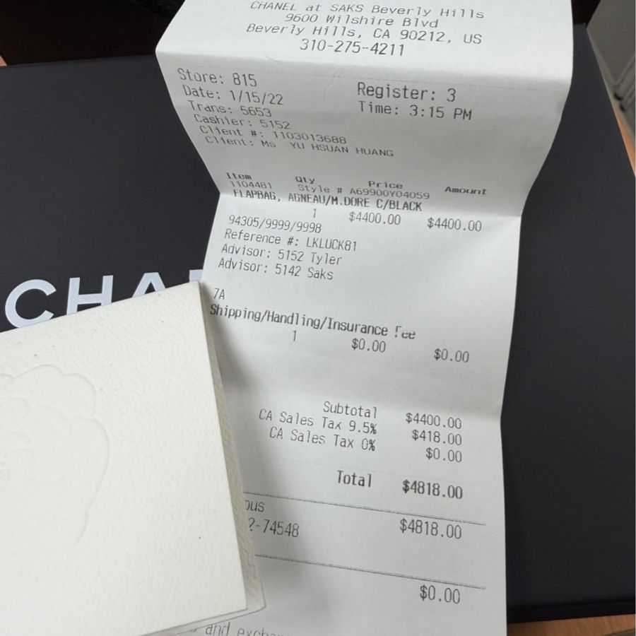 香奈兒 Chanel mini coco cf20 黑淡金 小羊皮-15