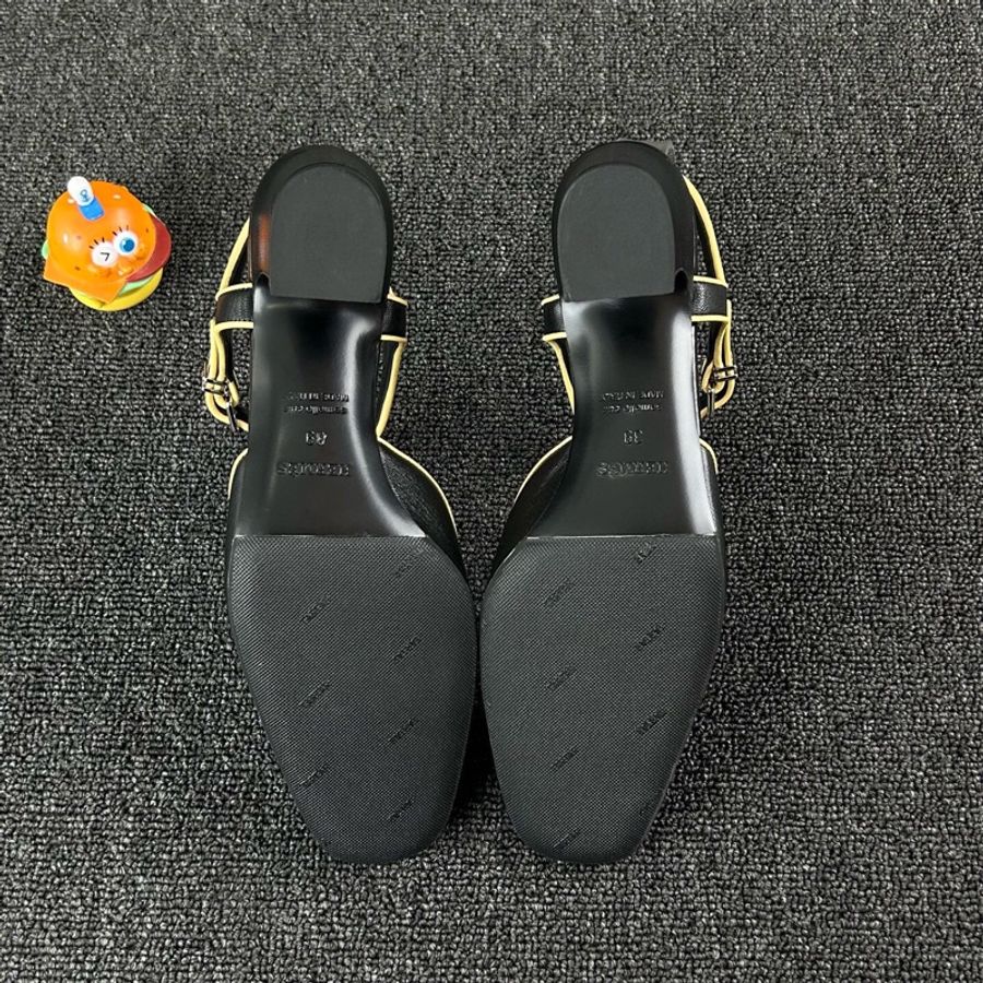 HERMES愛馬仕 Kristen瑪麗珍涼鞋 尺碼:39 碼 已貼底🧡-6